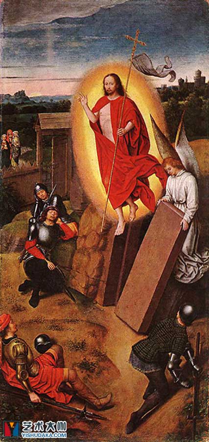 Resurrection-oil painting