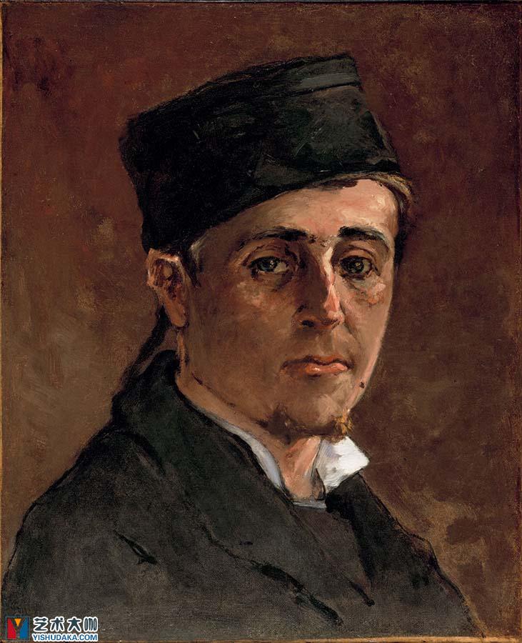 Man in a Toque, Self-Portrait-Paul_Gauguin_Self-portrait-oil painting