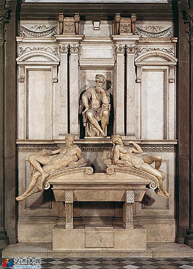 Tombof Lorenzode Medici-sculpture