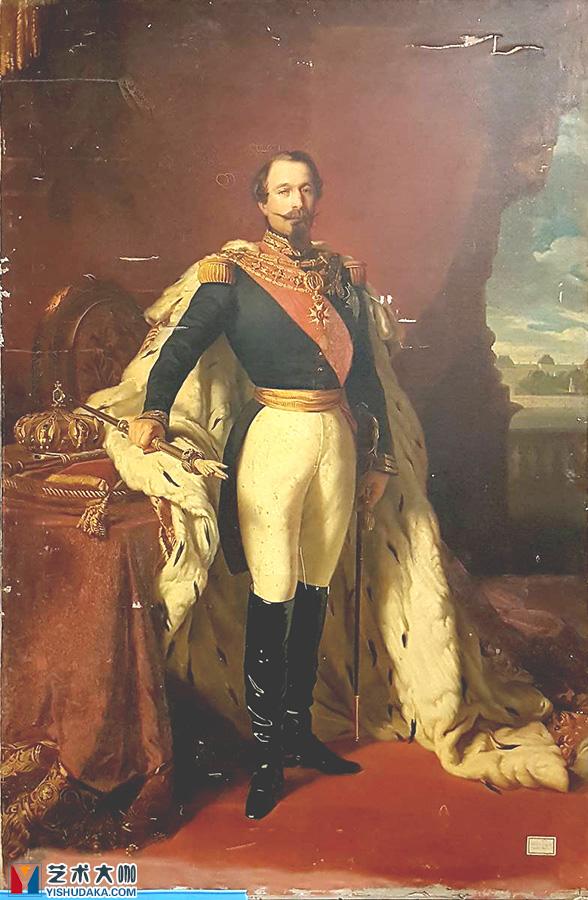 Alfred Decaen Napoleon-oil painting