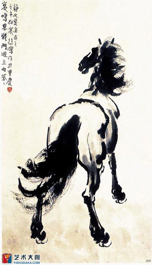 warhorse-chinese painting