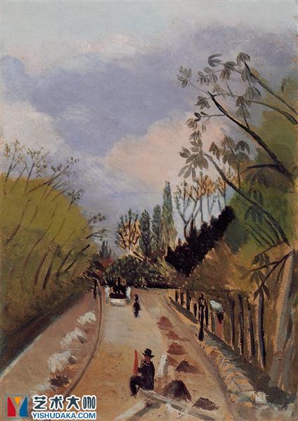 avenue de l observatoire-oil painting