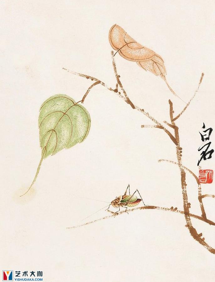 Shellfish, shellfish, grass and insect painting-chinese painting