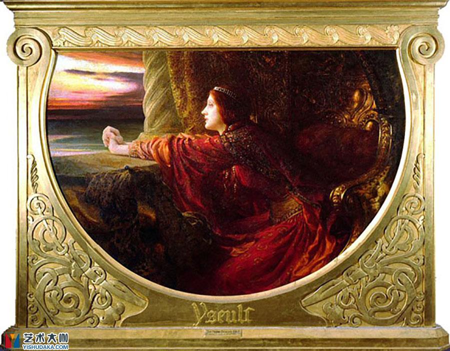 Yseult-oil painting