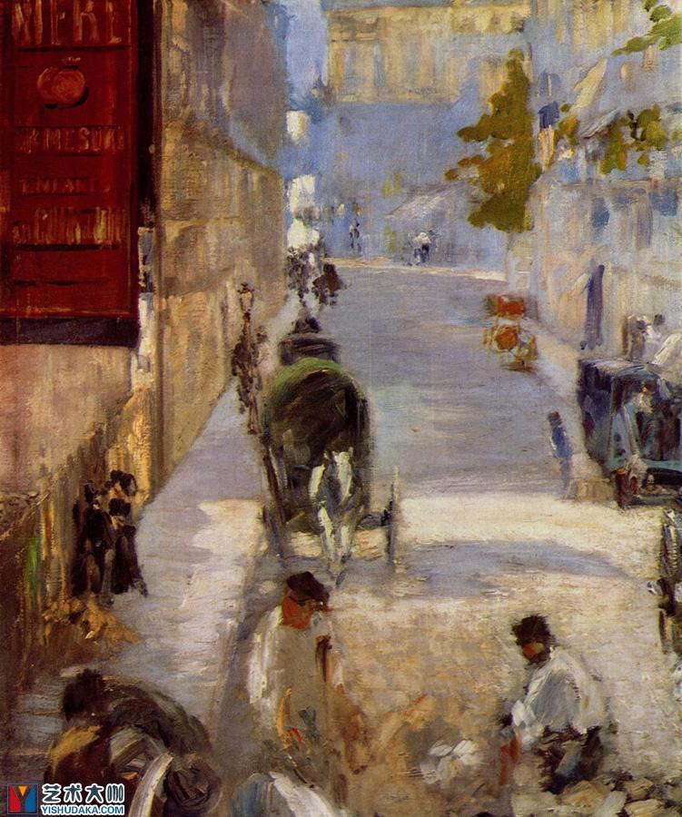Paveurs de la Rue de Berne-oil painting