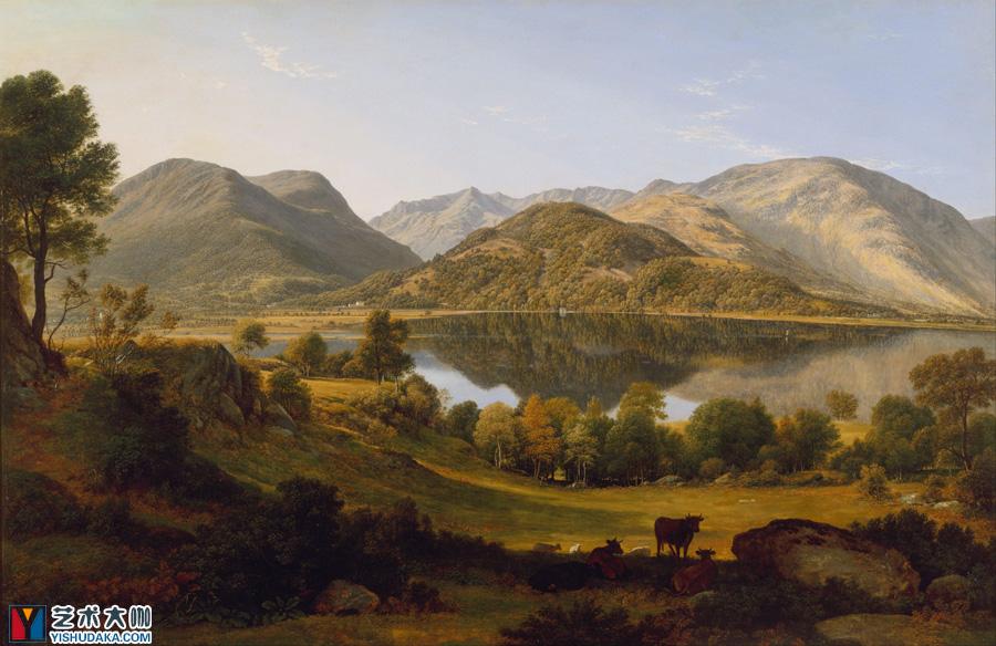 ullswater early morning-oil painting