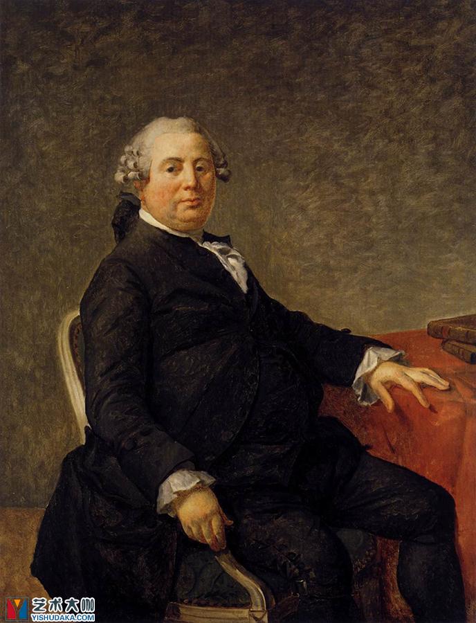 Portrait of Philippe-Laurent de Joubert-oil painting