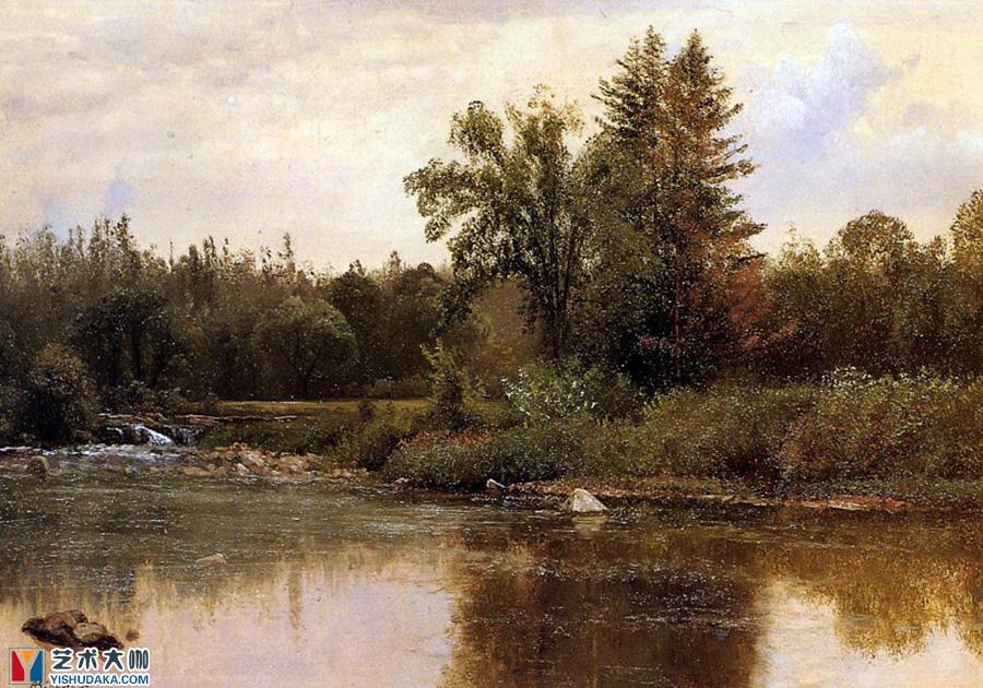 Landscape, New Hampshire-oil painting