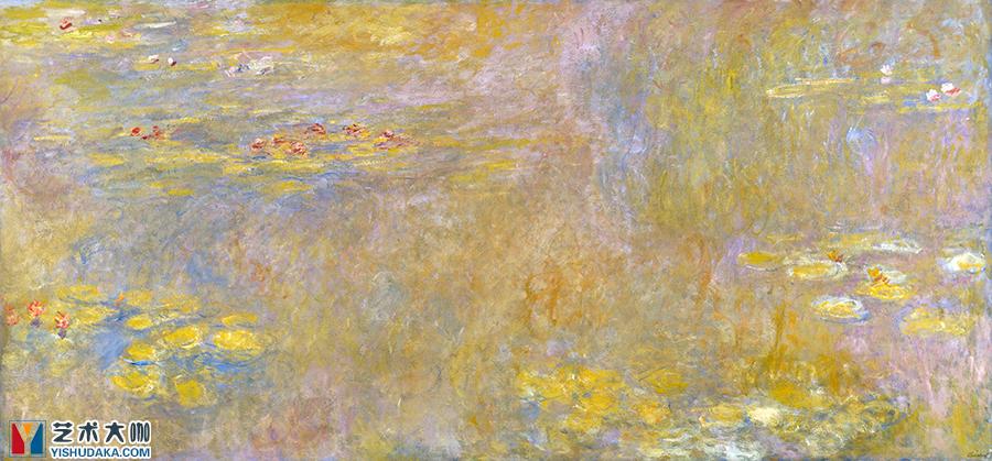 Water lilies (Yellow Nirwana)-oil painting