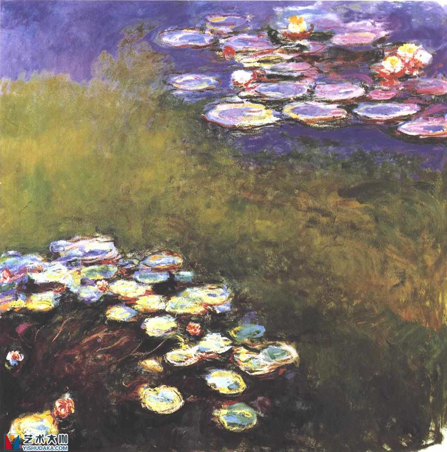 Water Lilies-oil painting