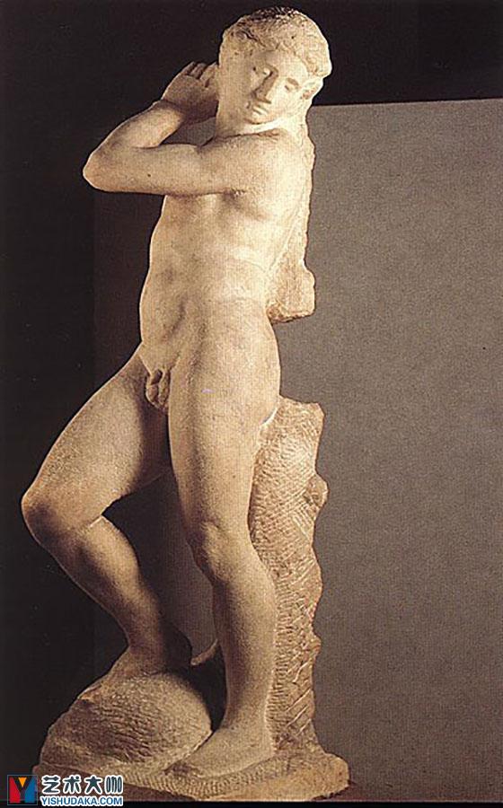 阿波罗·大卫雕塑经典作品欣赏_米开朗基罗-艺术大咖