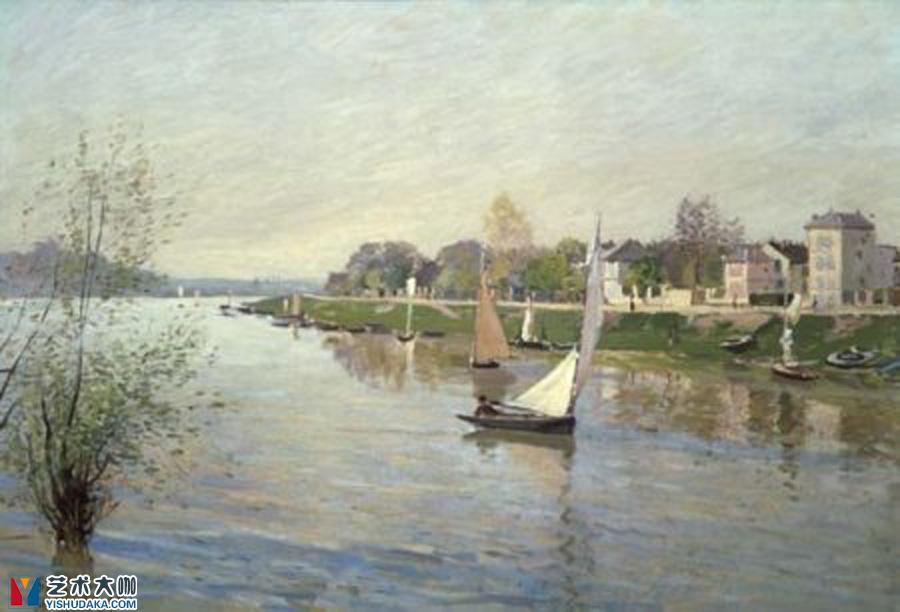 The Seine at Argenteuil-oil painting