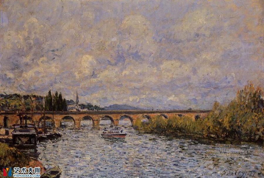 The Sevres Bridge-oil painting