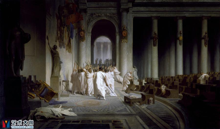 The Death of Caesar-oil painting