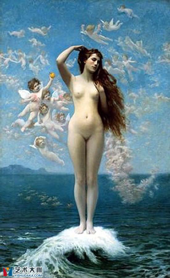 The Birth of Venus-oil painting