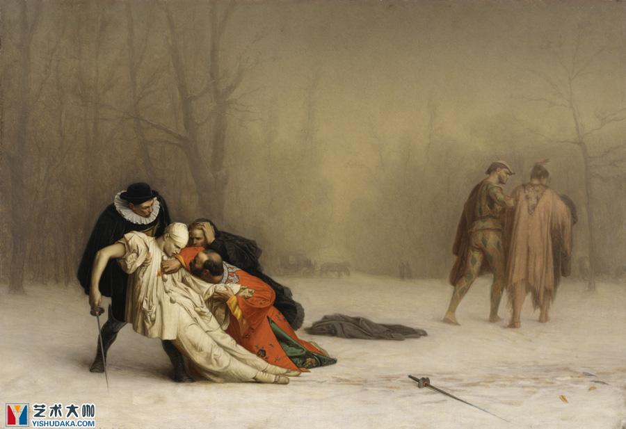The Duel After the Masquerade-oil painting
