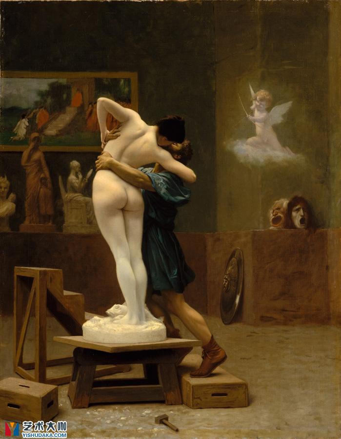 Pygmalion and Galatea-oil painting