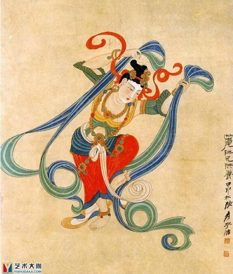 Tang Dynasty painting, music and dance-chinese painting