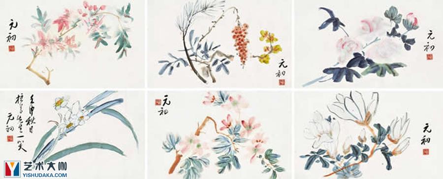 Flowers wonderful products book-chinese painting