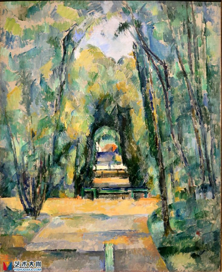 Avenue at Chantilly-oil painting
