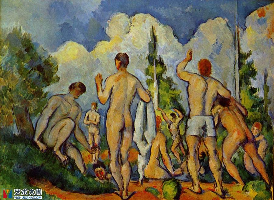 Bathers (Les Baigneurs)-oil painting