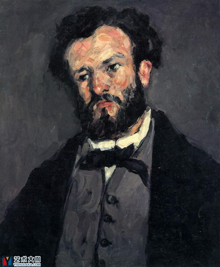 Portrait of Antony Valabrègue-oil painting