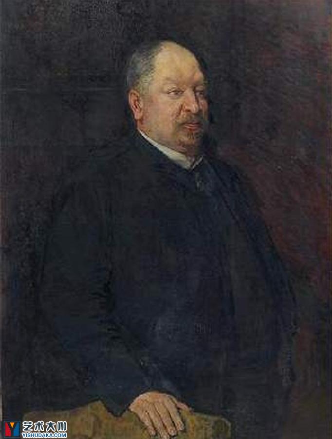 Portrait of Mr. Camille Laurent-oil painting