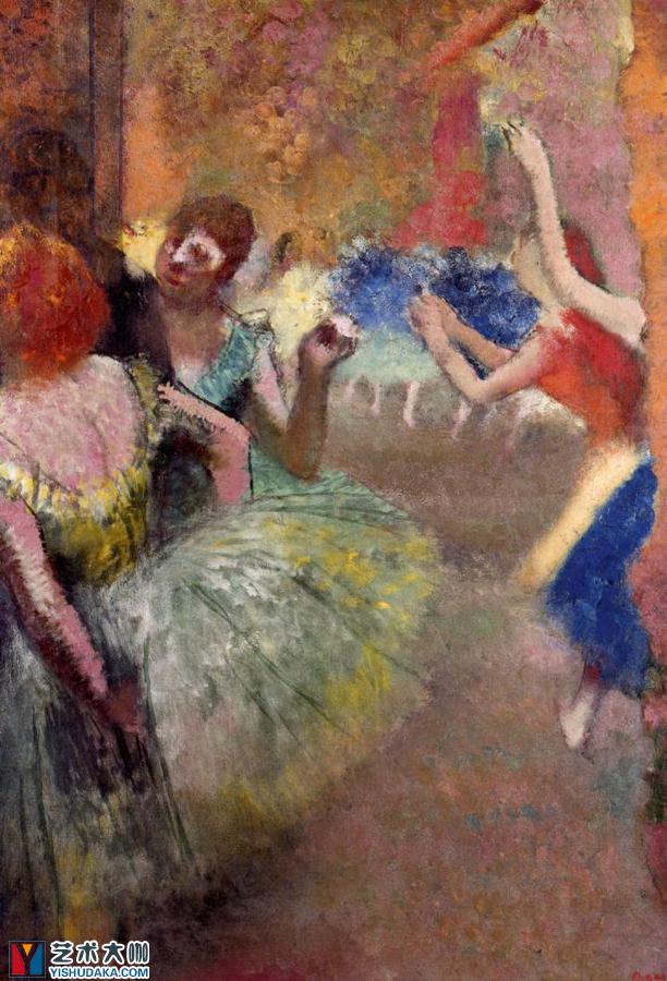 ballet scene-1-oil painting