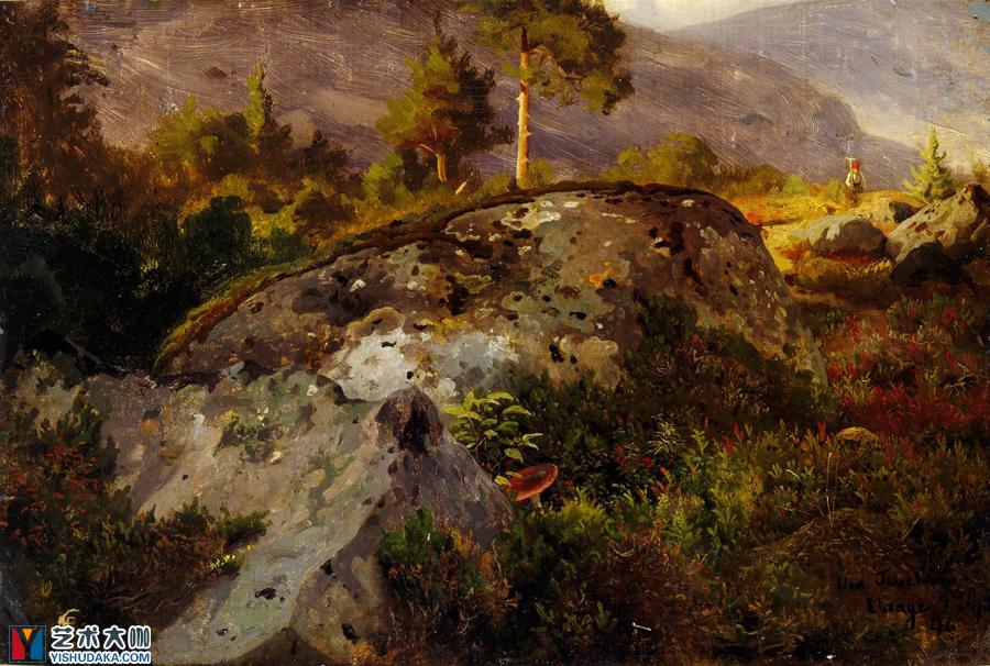 landscape study-oil painting