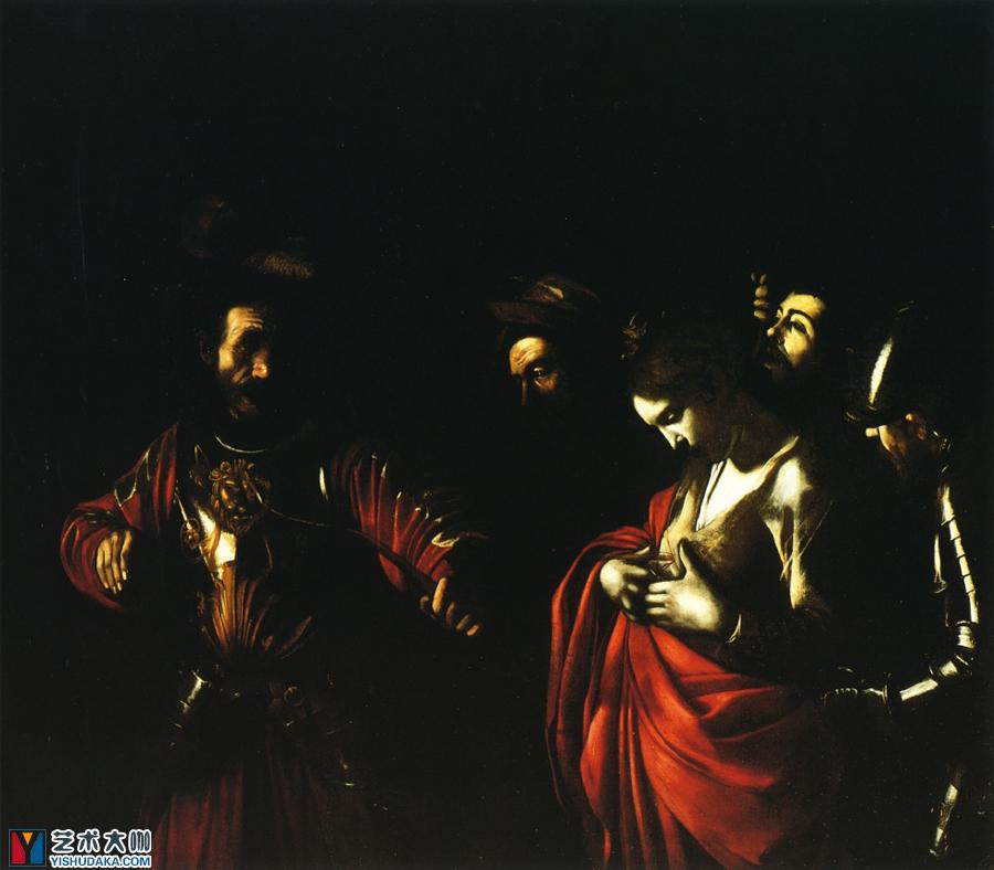 圣乌苏拉的殉难油画经典作品欣赏 卡拉瓦乔 艺术大咖