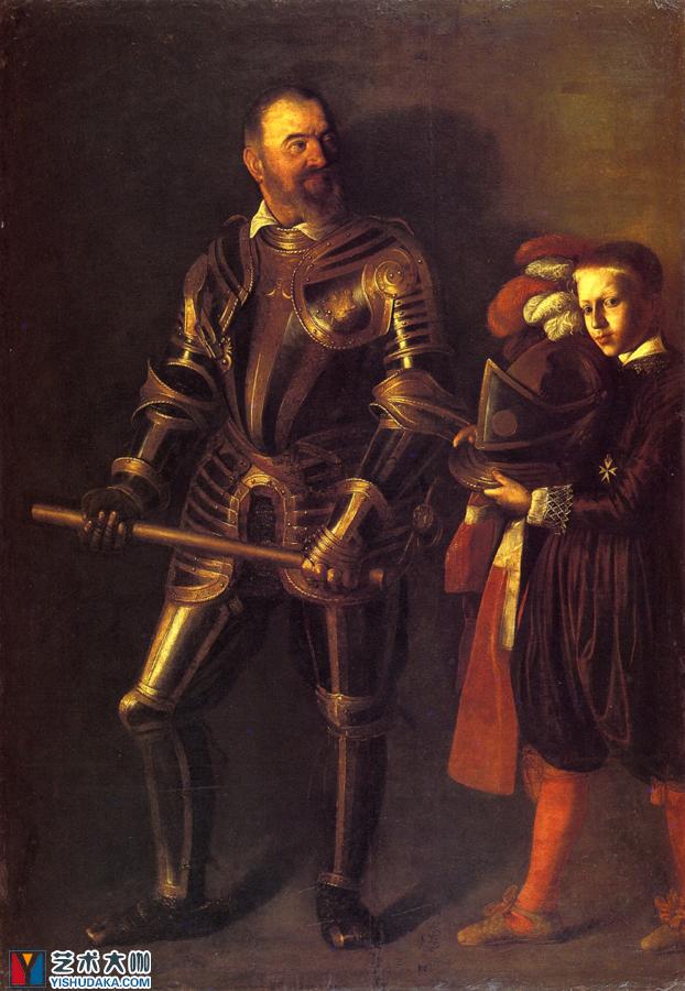 portrait of alof de wignacourt-oil painting