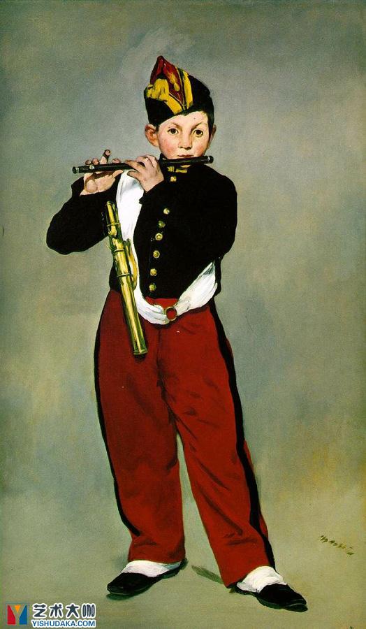 Le Fifre-_Young_Flautist,_or_The_Fifer-oil painting