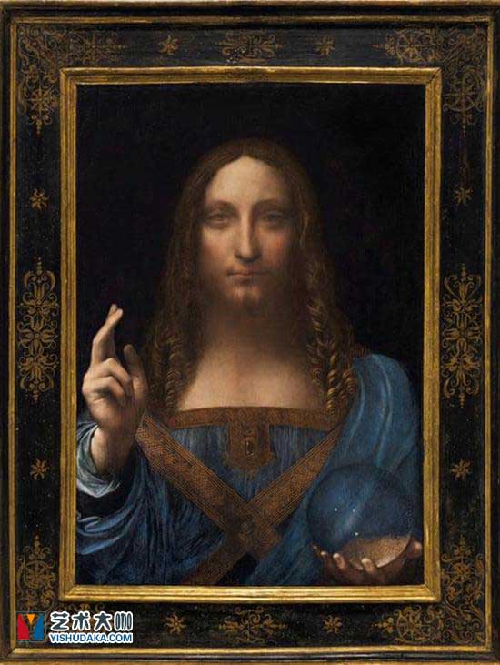 Controversial leonardo Da Vinci's messiah