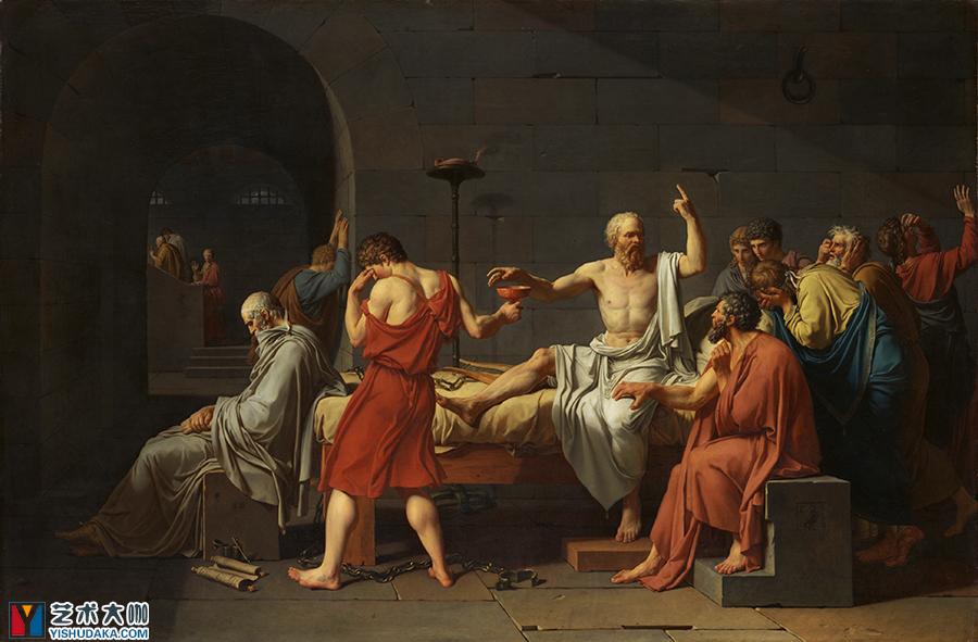 The Death of Socrates-oil painting