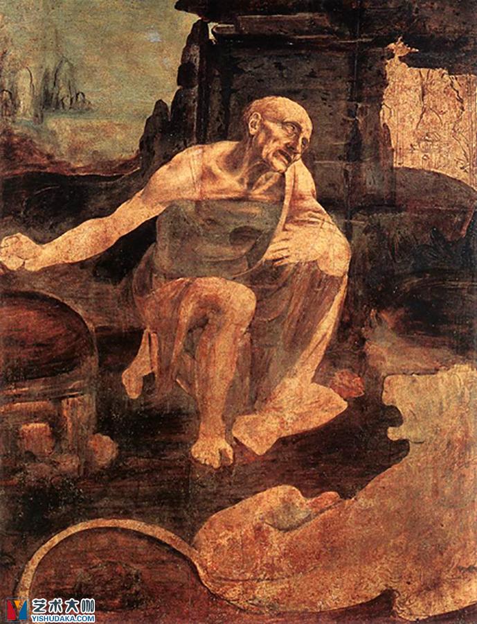 Saint Jerome-oil painting