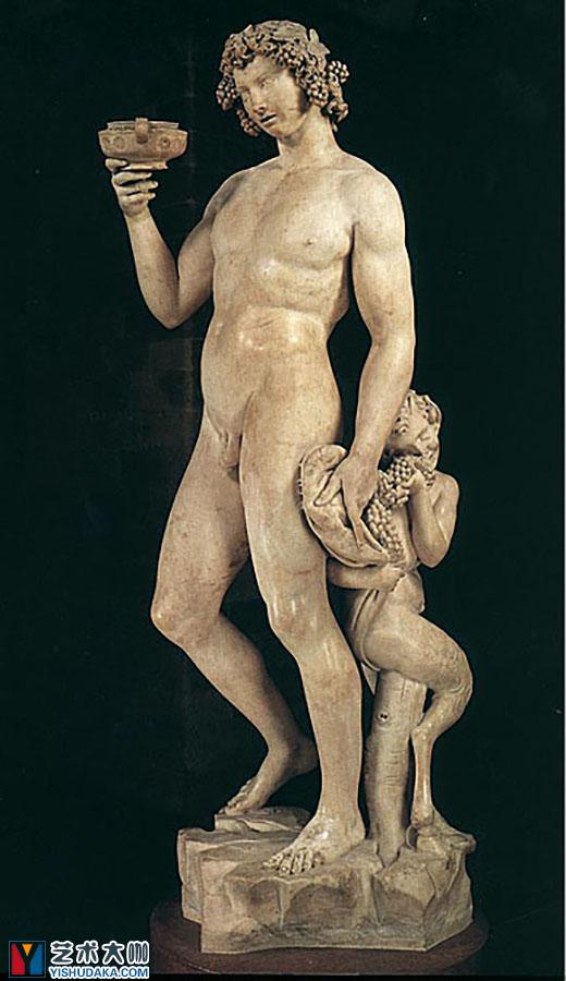 Bacchus-Sculpture